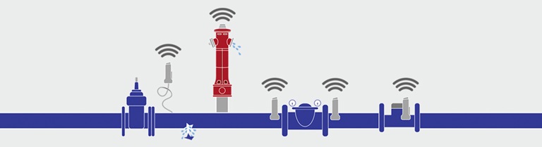 Forsyningsnettet kan digitaliseres med VIDI-enheder fra AVK Smart Water