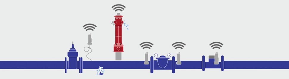 Forsyningsnettet kan digitaliseres med VIDI-enheder fra AVK Smart Water
