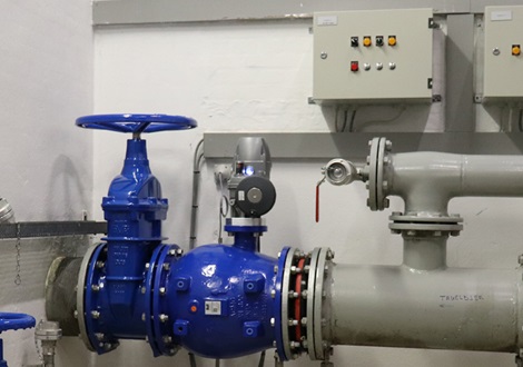 Test af Needle valve med styring ved Aarhus vandværk