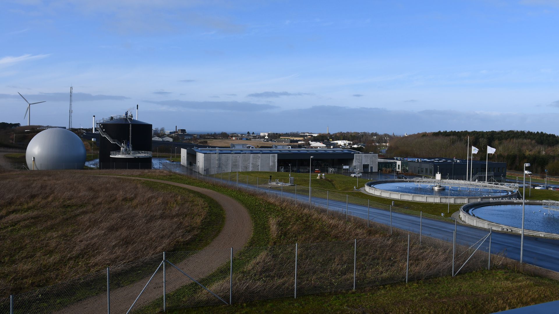 Nyt renseanlæg sikrer energioptimal drift og effektiv spildevandsrensning i Assens