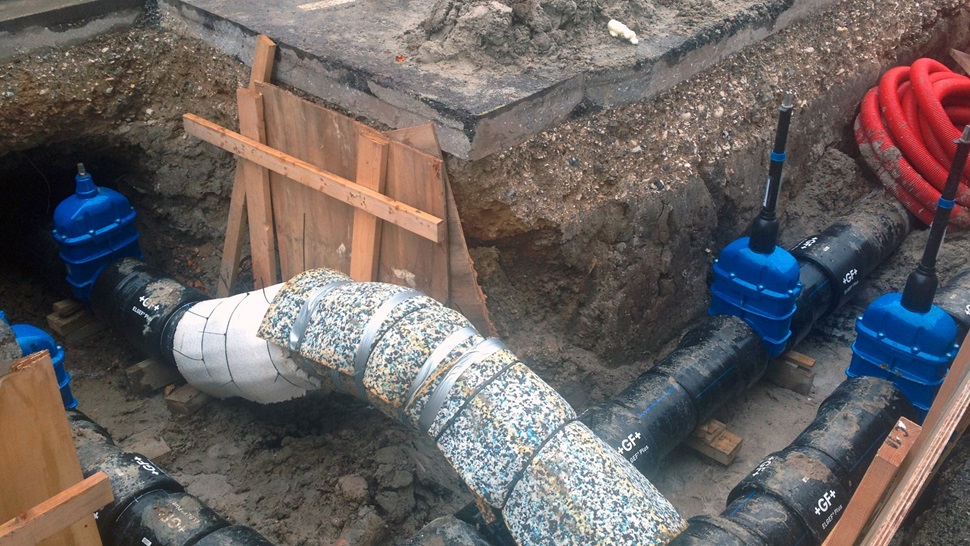 Frederiksberg fjernkøling og AVK i Carlsberg byen