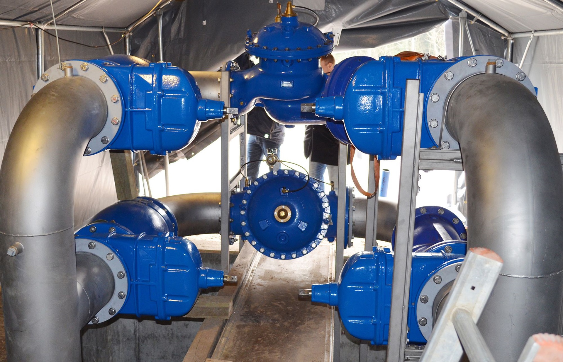 AVK ventiler i ny vandledning mellem Frederikshavn og Skagen