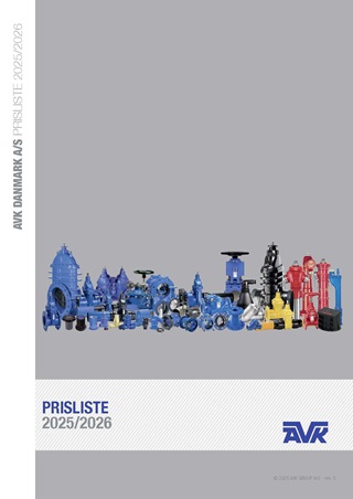AVK Danmark prisliste