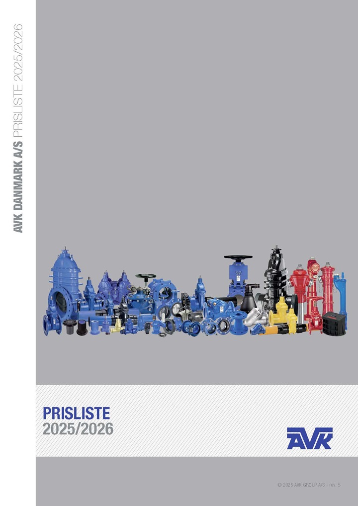 AVK Danmark prisliste