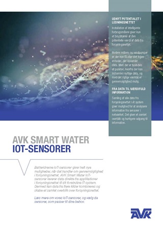 AVK Smart Water produktbrochure