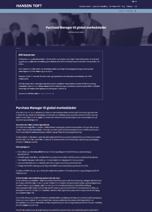 Jobopslag purchase manager