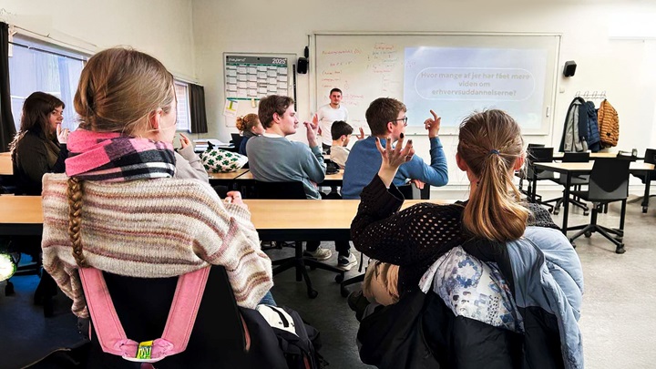 Dygtig industritekniker fra AVK er en del af Erhvervsuddannelsernes Elevorganisations Rollemodelkorps