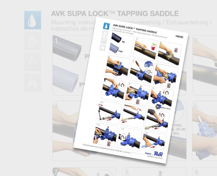 Supa Lock™-montagevejledning, PVC/PE