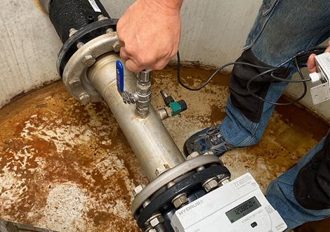 Smart Water installed in Halsnæs Forsyning, Denmark